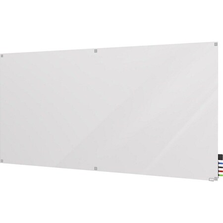 Ghent Magnetic GlassBoard, 4x5 ft., Square, White, Glass, 48", 60", White HMYSM45WH