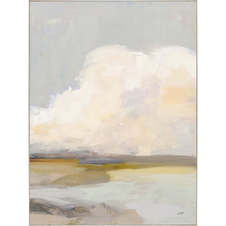 Homeroots Dream of Clouds Gold Framed Print Wall Art 525650