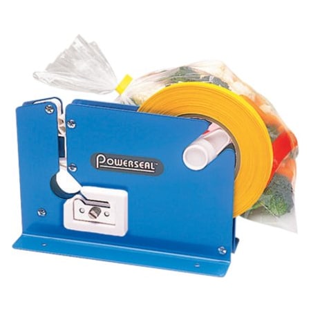 Partners Brand Heavy-Duty Bag Taper w/Trimmer, 3/8", Blue, 1/Each TDPRODHD