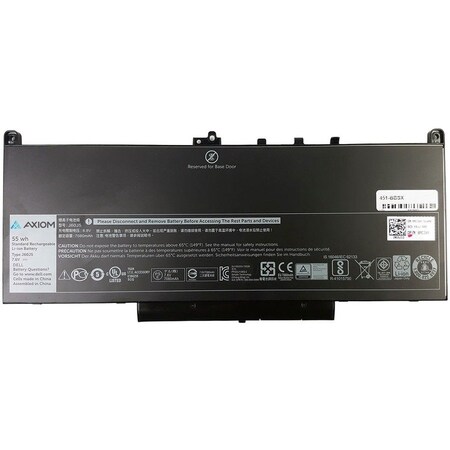 Axiom Li-Ion 4-Cell Battery For Dell - 451-Bbsu 451-BBSU-AX