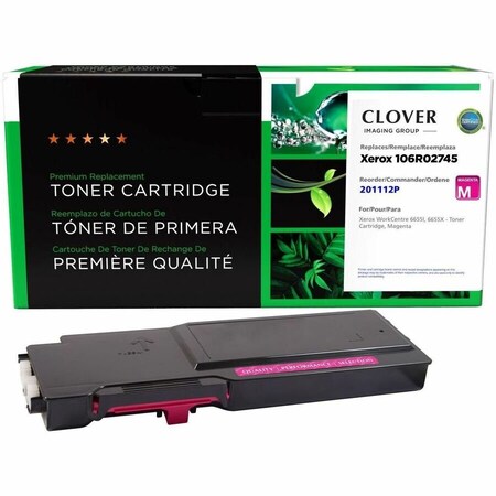 Clover Imaging Group Imaging Remanufactured Magenta Toner Cartridge 201112P