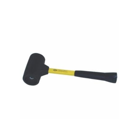 Nupla Impax Soft Face Dead Blow Hammers, 2 lb Head, 2 in Dia., Yellow 545-03-360