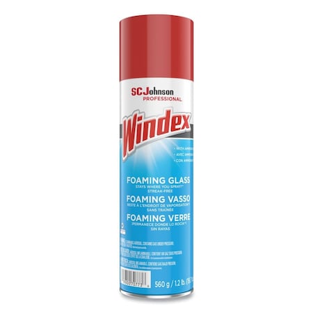 Windex Ammonia-D Glass Cleaner Glass Foaming Aerosol Spray WI462532