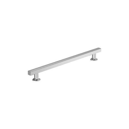 Amerock Everett 10-1/16 inch 256mm Center-to-Center Polished Chrome Cabinet Pull BP3710926