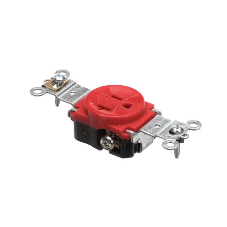 Marshall Air Receptical, Single, 125V, 20A 500508