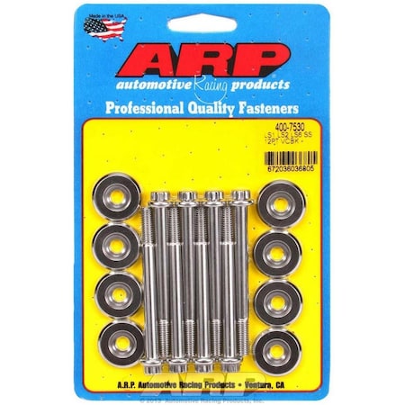 Arp 400-7530 12 Point Valve Cover Bolt Kit for Chevrolet, Gen III LS1-LS2 ARP400-7530