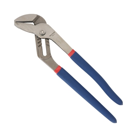 Westward 12 in Tongue and Groove Plier Serrated, Plastic Grip 793LA7