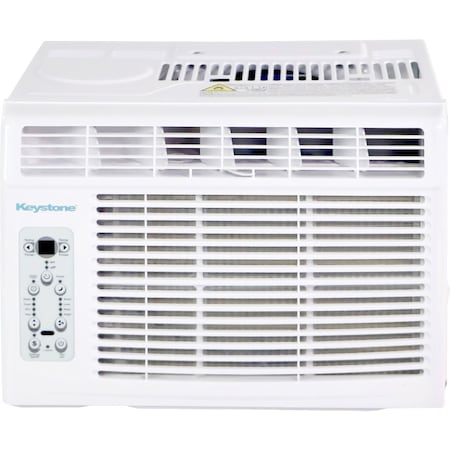 Keystone 12,000 BTU Window-Mounted AC with "Follow Me" LCD Remote Control KSTAW12BE