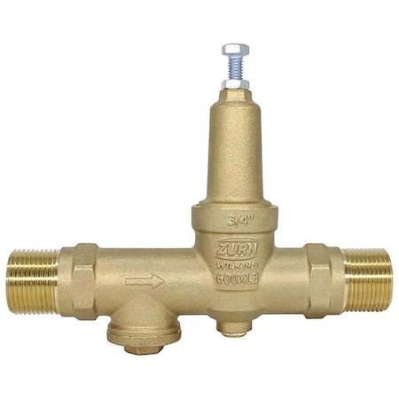 Wilkins Pressure Reducing Valve, 3/4" Inlet, NPT 34-600XL3DM