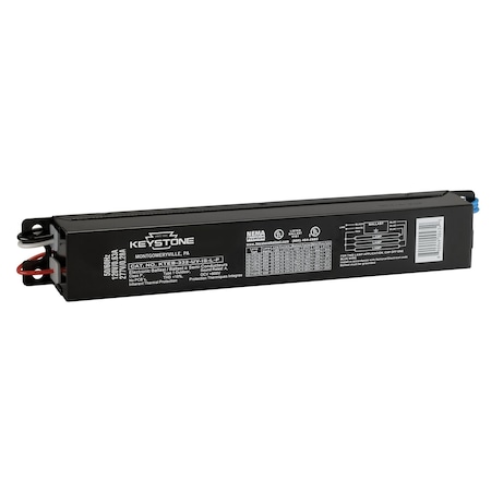 Keystone 3 x F32T8, .77BF, 120-277V, Instant Start, Electronic KTEB-332-UV-IS-L-P-DP