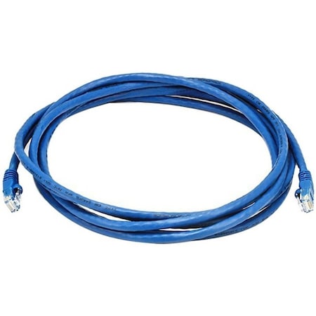 Monoprice CAT6 24AWG UTP ETHERNET NETWORK PATCH CABLE, 10FT BLUE 3436