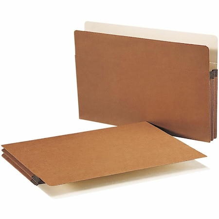 Smead REDROPE DROP FRONT FILE POCKETS, 1.75in EXPANSION, LEGAL SIZE, REDROPE, 50PK 74800