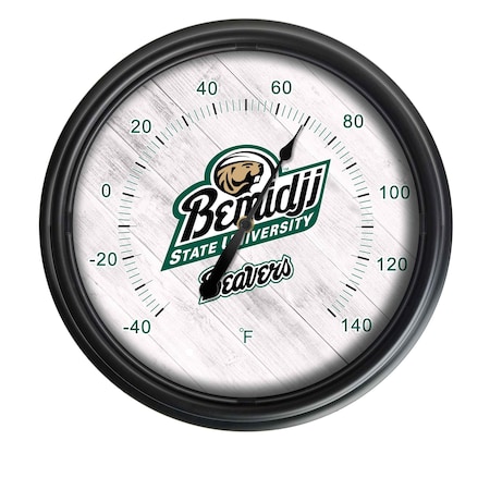 Holland Bar Stool Co Bemidji State University Indoor/Outdoor LED Thermometer ODThrm14BK-08BmijSt