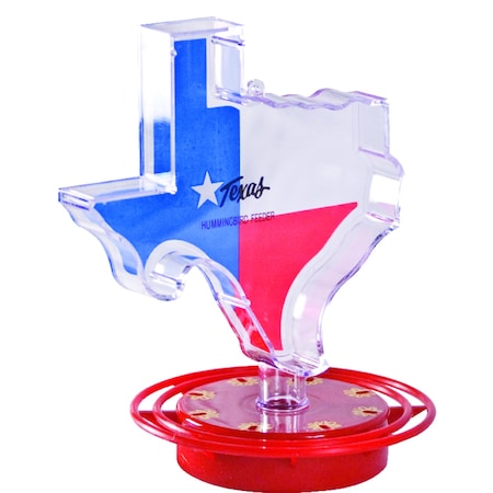 Humdinger Texas Hummingbird 22 oz Plastic Bottle Nectar Bird Feeder 8 ports 108