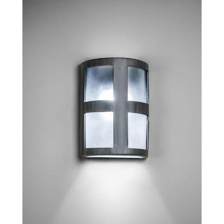 Luxury Lighting Varien Bay 13 in Tall Outdoor Ceramic Wall Light, Rubbed Pewter Paint Finish, 2PK (2) 102-77(W4)-APew-ud-7-17
