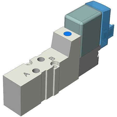 Smc Solenoid Air Control Valve, 64 5/16 mm L SYJ3120T-5LOZ-M3-Q