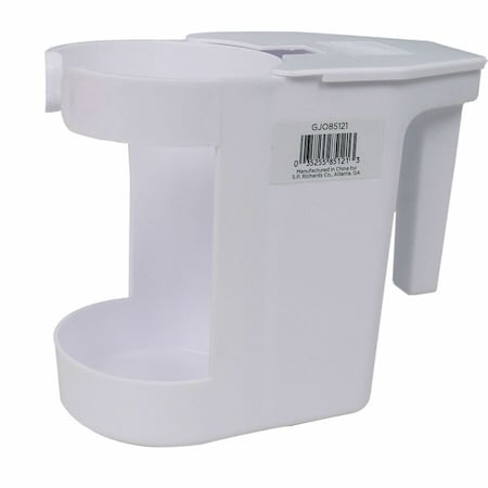 Genuine Joe Toilet Bowl Mop Caddy - White, 12PK GJO85121CT