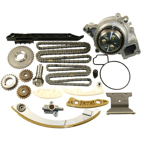 Engine Timing Chain Kit With Water Pump,