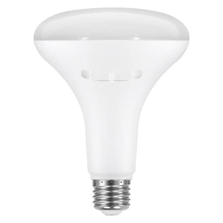 Sylvania LED Bulb, 5CCT Selectable, BR30 Lamp, 65 W Equivalent, E26 Medium Lamp Base, Dimmable, White 42575