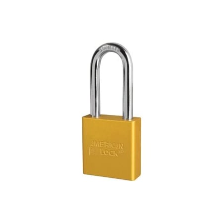 Master Lock Co Padlock 2in Shackle Aluminum Yellow A1206KD YLW