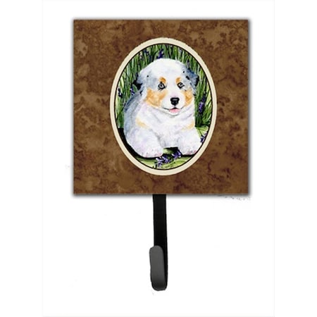 Carolines Treasures Australian Shepherd Leash Holder Or Key Hook SS8005SH4