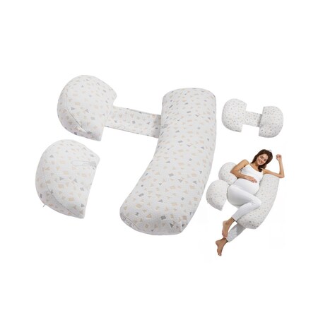 Vevor Pregnancy Pillow Adjustable Maternity Pillow for Pregnant Women Soft Breathable U02