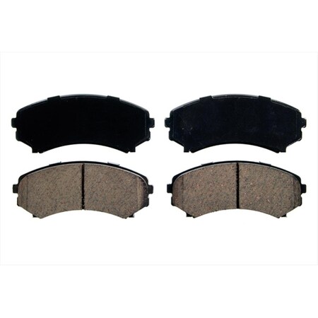 Wagner Brake ZD867 CeRAMic Front Brake Pads - Mitsubishi Endeavor 2010-2011 W66-ZD867