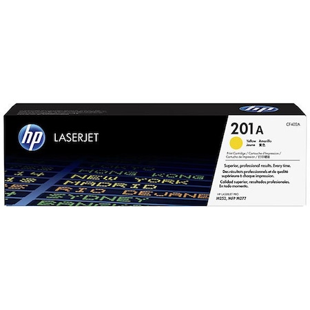 Hp 201A (CF402A) Yellow Original LaserJet Toner Cartridge (1,330 Yield) CF402A