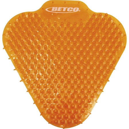Betco Anti-Splash Urinal Screen, Citrus Scented, Orange, 60PK 988D700