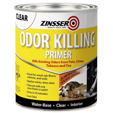Zinsser Qt Clear Odor Killing Primer 307648