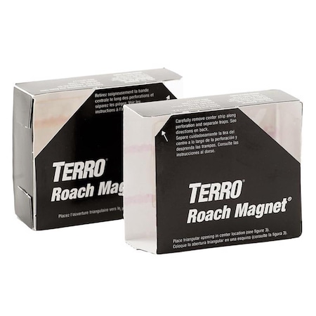 Terro Roach Magnet Insect Trap, 8PK 7627490