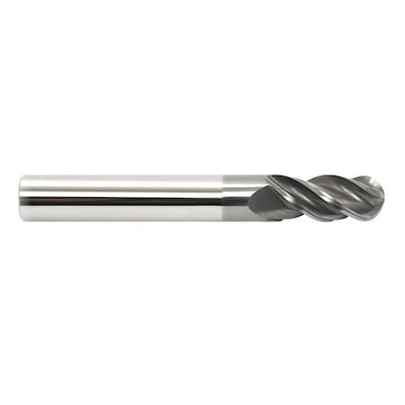 Garr Tool Ball End Mill, Center Cutting High Performance, Series: V4B, 16 mm Diameter Cutter 50702