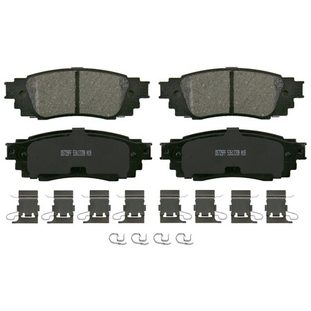 Wagner Brake QuickStop Rear Disc Brake Pad Set Ceramic,  ZD1879A