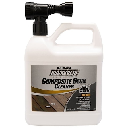 Rocksolid Rust-Oleum Deck Stain Remover, 56 oz, Liquid, Mild 350552