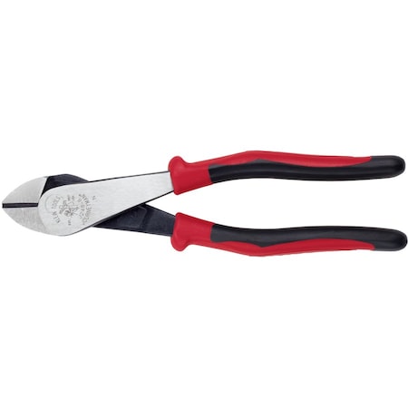 Klein Tools 8 1/8 in High Leverage Diagonal Cutting Plier Standard Cut Oval Nose Uninsulated J248-8