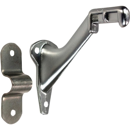 National Hardware Satin Chrome Handrail Bracket 2 Piece N830-134