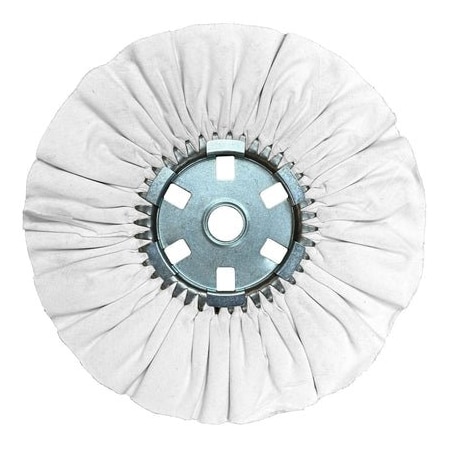 Renegade Products Usa 16" x 5", 1-1/4" Arbor, Domet Flannel Airway Buffing Wheels for Wheel Polishing Machines, 5PK FAW16X7X1-1/4N2-16PDF-5PK