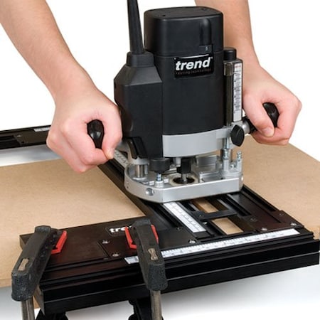 Trend Tool Technology Varijig Tenon and Grooving Jig, Adjustable Frame, Precise Routing, VJS/TG/JIG U*VJS/TG/JIG