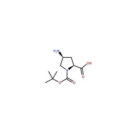 Ak Scientific (2S, 4S)-1-Boc-4-Aminopyrrolidine-2-carboxylic acid (250mg), CAS 132622-66-3 X9837-250mg