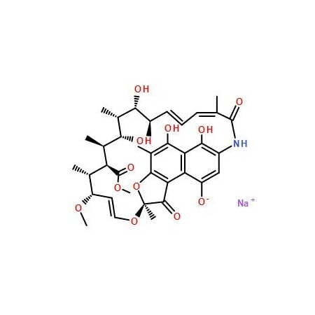 Ak Scientific Rifampicin sodium, 900u/mg, meet EP specifications (5g), CAS 14897-39-3 H731-5g