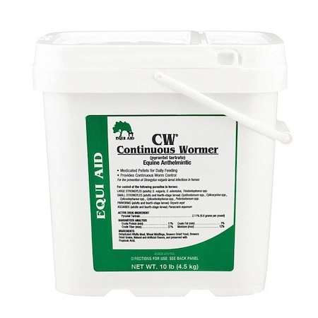 Equi-Aid Cw Continuous Wormer, 10 lb Bucket 13458693