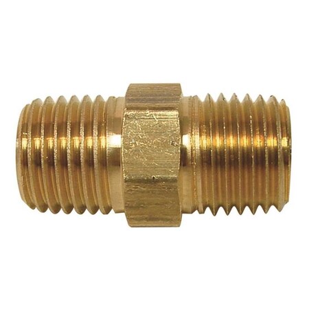 Sioux Chief 3/8 in. Lead-Free Brass Hex Nipple 930-611601