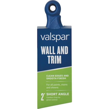 Valspar 2'' Wall & Trim Short Angle Comfort Grip Paint Brush 880289200