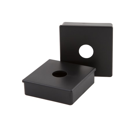 Duraflex Duraflex 79403; 4 In Rubber Sewer Hose Carrier Bumper End Caps; Set of 2; Compatible w/ 4 In Ends 79403