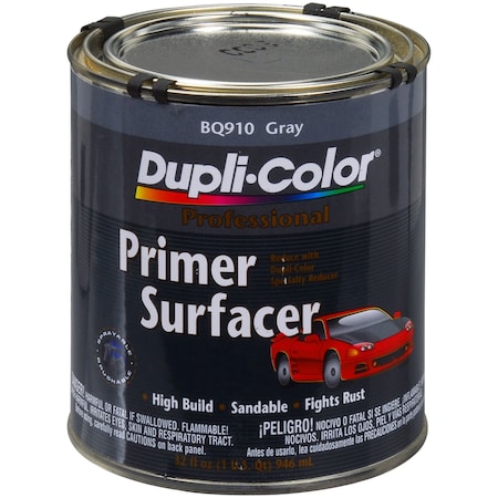 Vht Paint Primer Base Coat/ Sandable Primer; Primer Surface; Primer Gray; 1 Quart Can; Single BQ910