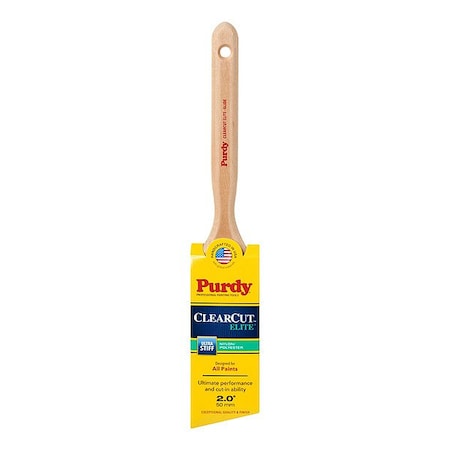 Purdy Nylon Paint Brush, 2 11/16 in L 144152820