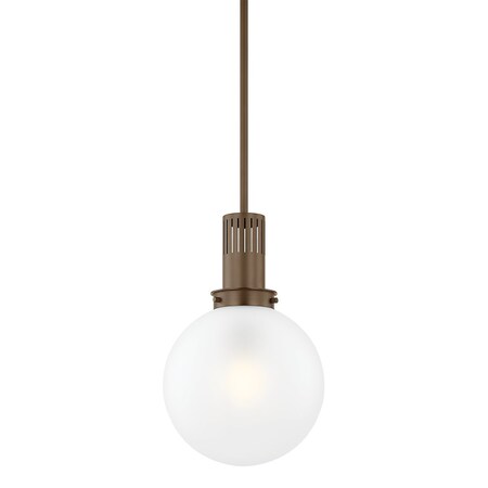 Troy Lighting Tobias 1 Light Pendant 11.75 In. Bronze F4612-BRZ