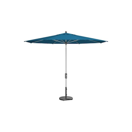 Treasure Garden 11 ft Patio Umbella, aluminum, fiberglass ribs, outdoor, Peacock UM841-SS 7943 Peacock