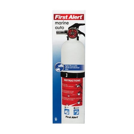 First Alert AUTOMAR10 2.75 lbs Marine Fire Extinguisher 84376