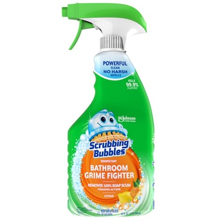Scrubbing Bubbles Bathroom Cleaner, Spray Bottle, 32 oz., PK8 366078